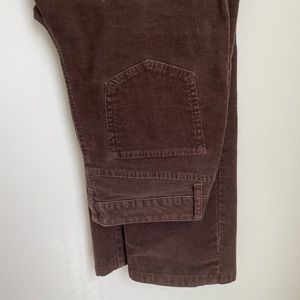 St John’s Bay Velvet Brown Pants Sz 6 Inseam 30